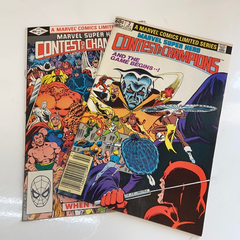 Marvel Contest of Champions #1, 2 Vintage